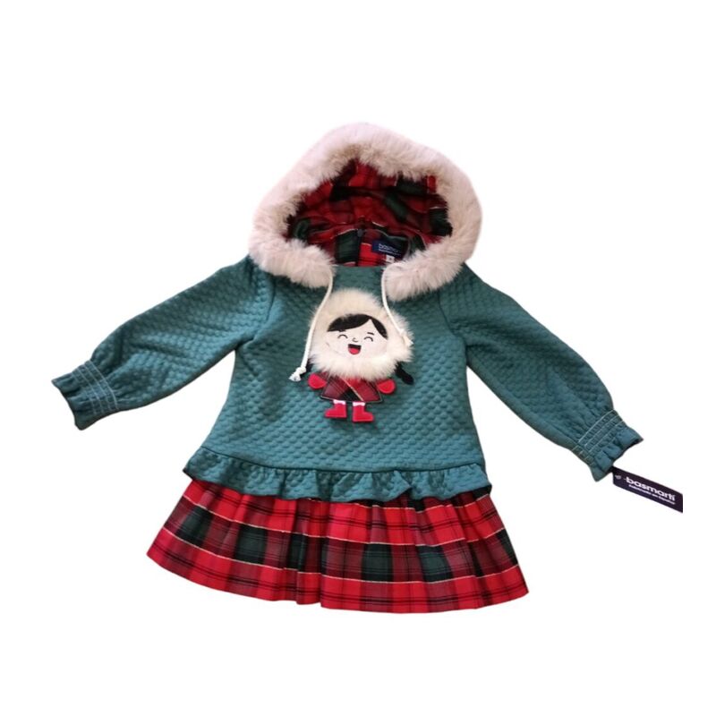 24632 Vestido colección Carmen Basmartín. ROPA PARA BEBES ,PREMAMA Y COLEGIAL - DE 0 5 AÑOS INVIERNO NIÑA Vestidos . TALLAS 3