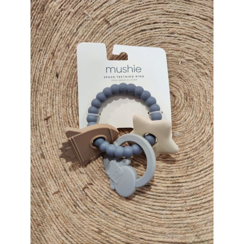 1856 MORDEDOR SILICONA RING CAMBRASS. JUGUETES PARA BEBE - PRIMEROS . Color 234 gris. 