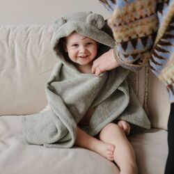2060 TOALLA PONCHO PARA BEBÉ BEAR MOSS CAMBRASS. PUERICULTURA Y COMPLEMENTOS PARA BEBES - BAÑO TOALLAS CAPAS DE . Color 0. 