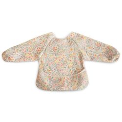 BABERO CON MANGAS SOLID. PUERICULTURA Y COMPLEMENTOS PARA BEBES - COMIDA BABEROS . Color Naranja. 