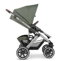 Coche duo Salsa 4 Air olive Abc desgn. COCHECITOS-CARRICOCHES PARA BEBE DE DOS PIEZAS . Color OLIVE. 
