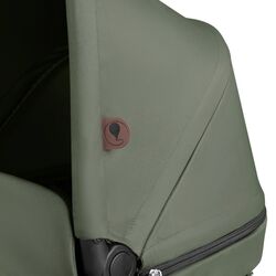 Coche duo Salsa 4 Air olive Abc desgn. COCHECITOS-CARRICOCHES PARA BEBE DE DOS PIEZAS . Color OLIVE. 