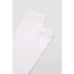 02855 CALCETÍN INFANTIL LARGO BLANCO YSABEL MORA. ROPA PARA BEBES ,PREMAMA Y COLEGIAL - DE 0 5 AÑOS INTERIOR LEOTARDOS