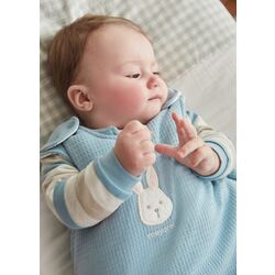 19539 SACO DE DORMIR MAYORAL. COCHECITOS-CARRICOCHES PARA BEBE SACOS Y TEXTILES DE SOBRE PUNTO CAPAZO MOBILIARIO DECORACION ROPA