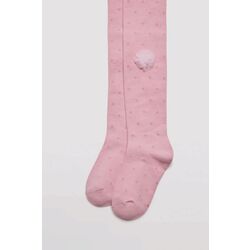 32558 Leotardos de niña punteados detalle de flor YSABEL MORA. ROPA PARA BEBES ,PREMAMA Y COLEGIAL - DE 0 5 AÑOS INTERIOR