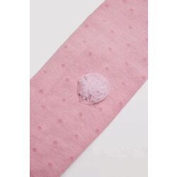 32558 Leotardos de niña punteados detalle de flor YSABEL MORA. ROPA PARA BEBES ,PREMAMA Y COLEGIAL - DE 0 5 AÑOS INTERIOR