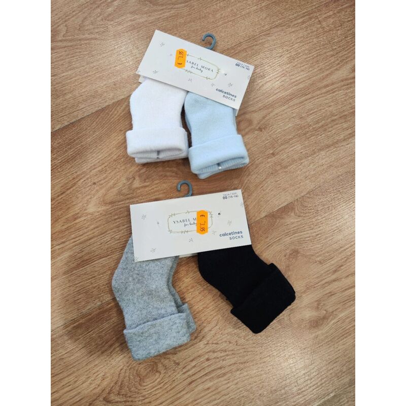 52846 CALCETINES BEBÉ TERMICO  PACK DE 2 YSABEL MORA. ROPA PARA BEBES ,PREMAMA Y COLEGIAL - DE 0 5 AÑOS INTERIOR LEOTARDOS