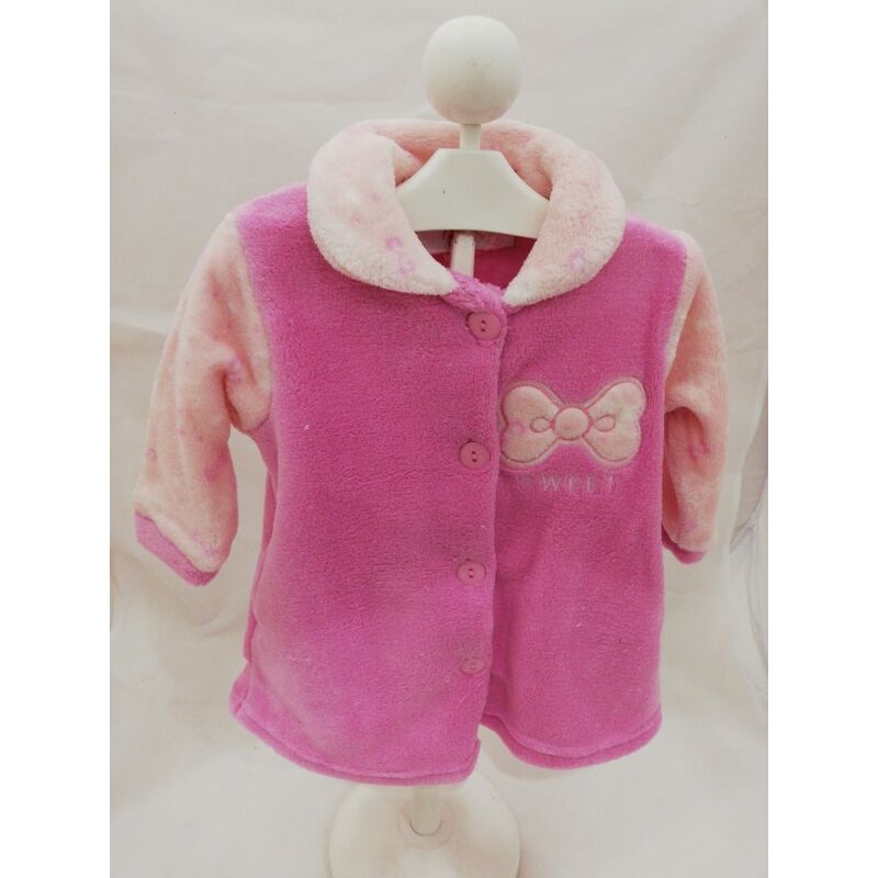 218254 BATA BEBE NIÑA NACARINA ROCHO. ROPA PARA BEBES ,PREMAMA Y COLEGIAL - DE 0 5 AÑOS INTERIOR INVIERNO NIÑA . TALLAS 6 meses.