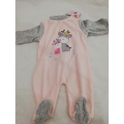 2183 PELELE NIÑA TERCIOPELO ROCHO. ROPA PARA BEBES ,PREMAMA Y COLEGIAL - DE 0 5 AÑOS INTERIOR Pijamas Niña INVIERNO . TALLAS 3