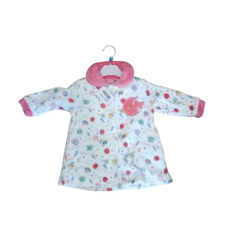 248308 BATA DE NIÑA NACARINA ROCHO. ROPA PARA BEBES ,PREMAMA Y COLEGIAL - DE 0 5 AÑOS INTERIOR INVIERNO NIÑA . TALLAS 6 meses. 