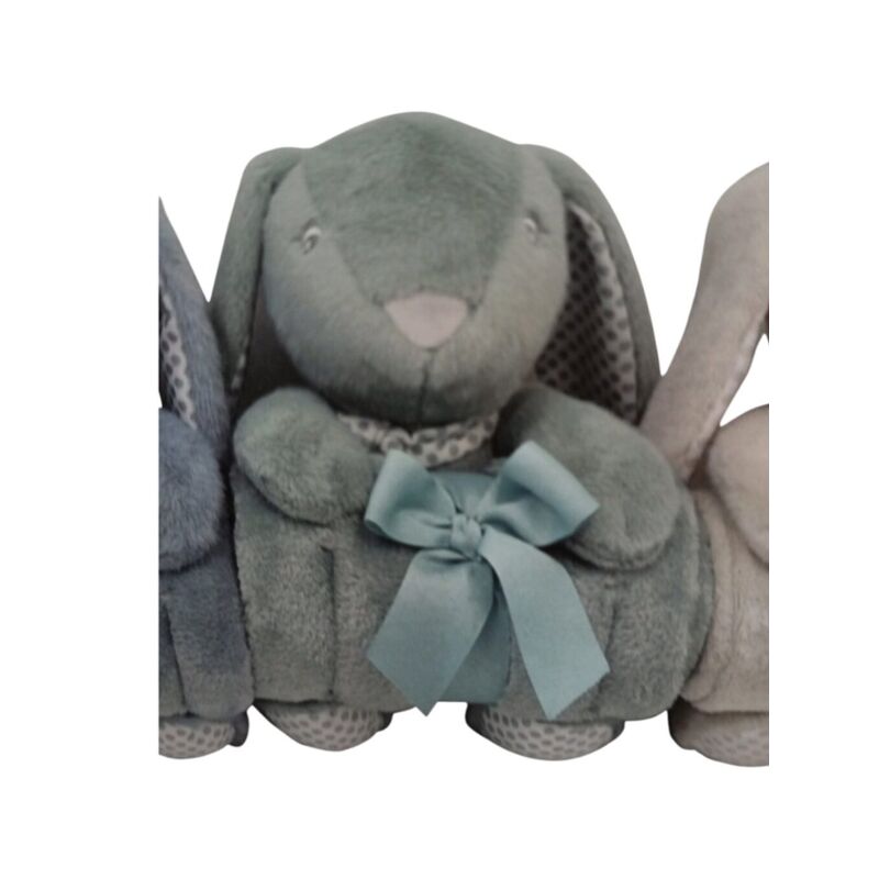 10886 Manta con  muñeco 80x110 gamberritos. MOBILIARIO Y DECORACION PARA BEBE - ROPA CUNA MINICUNA MANTAS COCHECITOS-CARRICOCHES