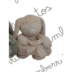 10886 Manta con  muñeco 80x110 gamberritos. MOBILIARIO Y DECORACION PARA BEBE - ROPA CUNA MINICUNA MANTAS COCHECITOS-CARRICOCHES
