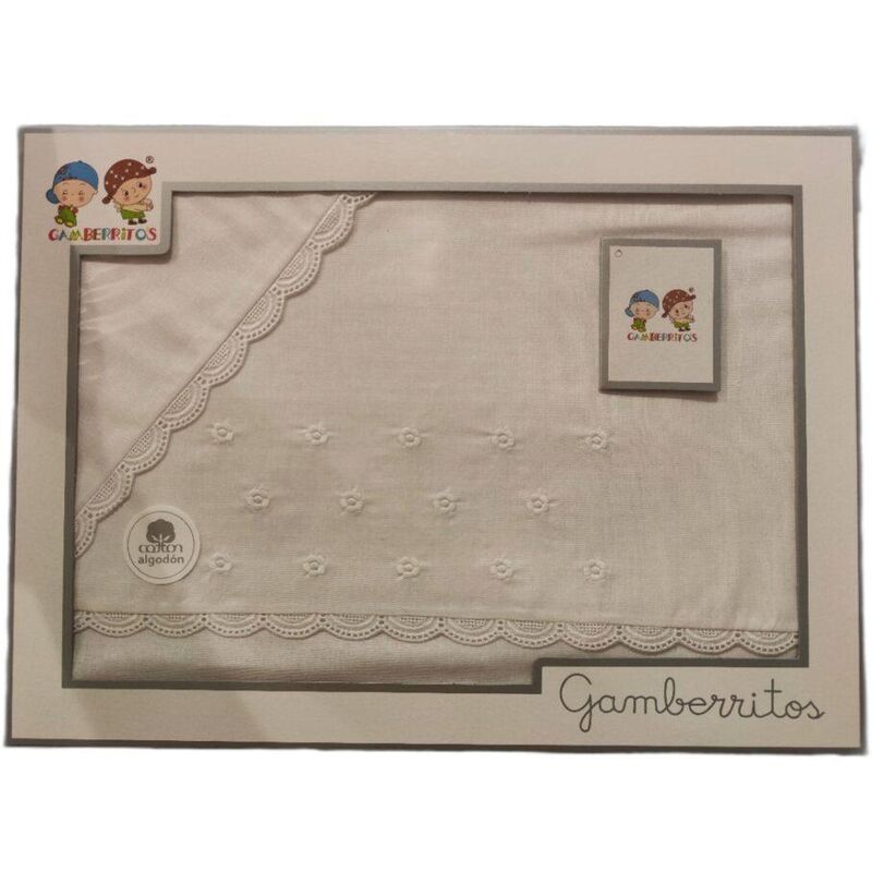 10827 JUEGO DE SABANAS DE 3 PZ 60X120 GAMBERRITOS. ROPA PARA BEBES ,PREMAMA Y COLEGIAL - COLEGIO ,MANDILONES, MOCHILAS CON