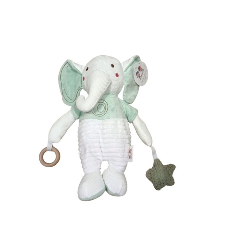10925 Muñeco elefante de 36 cm multicolor gamberritos. JUGUETES PARA BEBE - PRIMEROS PELUCHES Y MUÑECOS SONAJEROS . Color 0. 