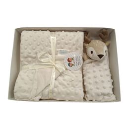 10887 Manta con Dou Dou  de 80x110  gamberritos. COCHECITOS-CARRICOCHES PARA BEBE SACOS Y TEXTILES CHALES MANTAS MOBILIARIO