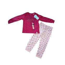 690099 PIJAMA NIÑA DOS PIEZAS MUYDEMI. ROPA PARA BEBES ,PREMAMA Y COLEGIAL - DE 0 5 AÑOS INTERIOR Pijamas Niña INVIERNO . TALLAS