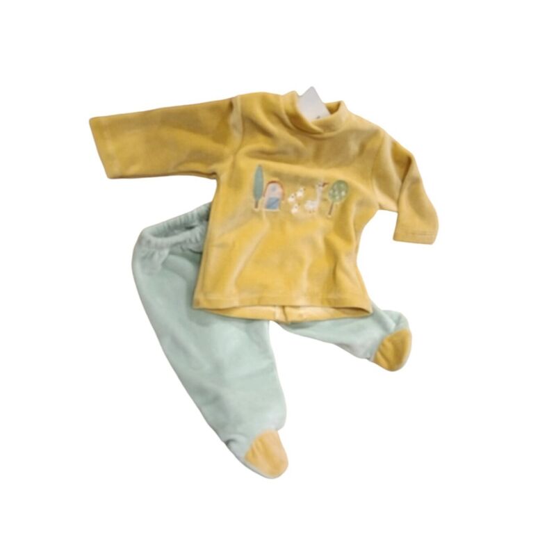 P613BR2630 PIJAMA PATOS DOS PIEZAS BERA. ROPA PARA BEBES ,PREMAMA Y COLEGIAL - DE 0 5 AÑOS INTERIOR Pijamas Niño PUERICULTURA