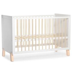 Cuna de Madero NICO kinderckraft. MOBILIARIO Y DECORACION PARA BEBE - CUNAS . Color Blanco. 