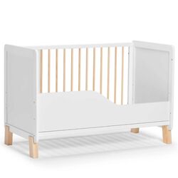 Cuna de Madero NICO kinderckraft. MOBILIARIO Y DECORACION PARA BEBE - CUNAS . Color Blanco. 