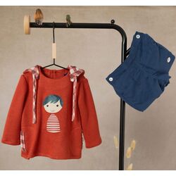 24584 Conjunto niño Romeo y Julieta Basmarti. ROPA PARA BEBES ,PREMAMA Y COLEGIAL - DE 0 5 AÑOS INVIERNO NIÑA Vestidos NIÑO