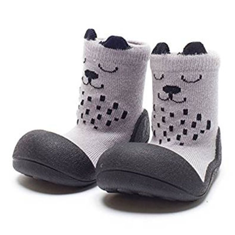 ATTIPAS A17C CUTIE GRAY JOYKIDS. ZAPATOS PARA BEBE - CHANCLAS Y CANGREJERAS ZAPATILLAS DE LONETAS . CALZADO 19. 