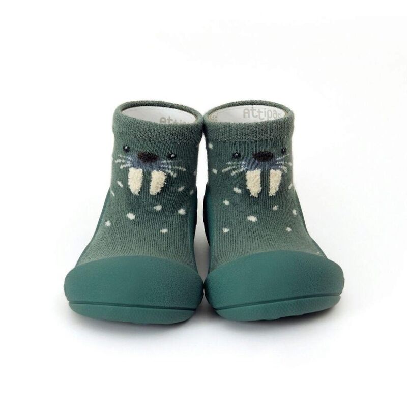 01ATTIPAS SEA LION KHAKI JOYKIDS. ZAPATOS PARA BEBE - CALZADO NIÑO NIÑA CHANCLAS Y CANGREJERAS ZAPATILLAS DE LONETAS . CALZADO