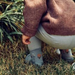 ATTIPAS 00WOODLAND BLUE SQUIRRELJOYKIDS. ZAPATOS PARA BEBE - ZAPATILLAS DE LONETAS CALZADO NIÑO NIÑA . CALZADO 20. 