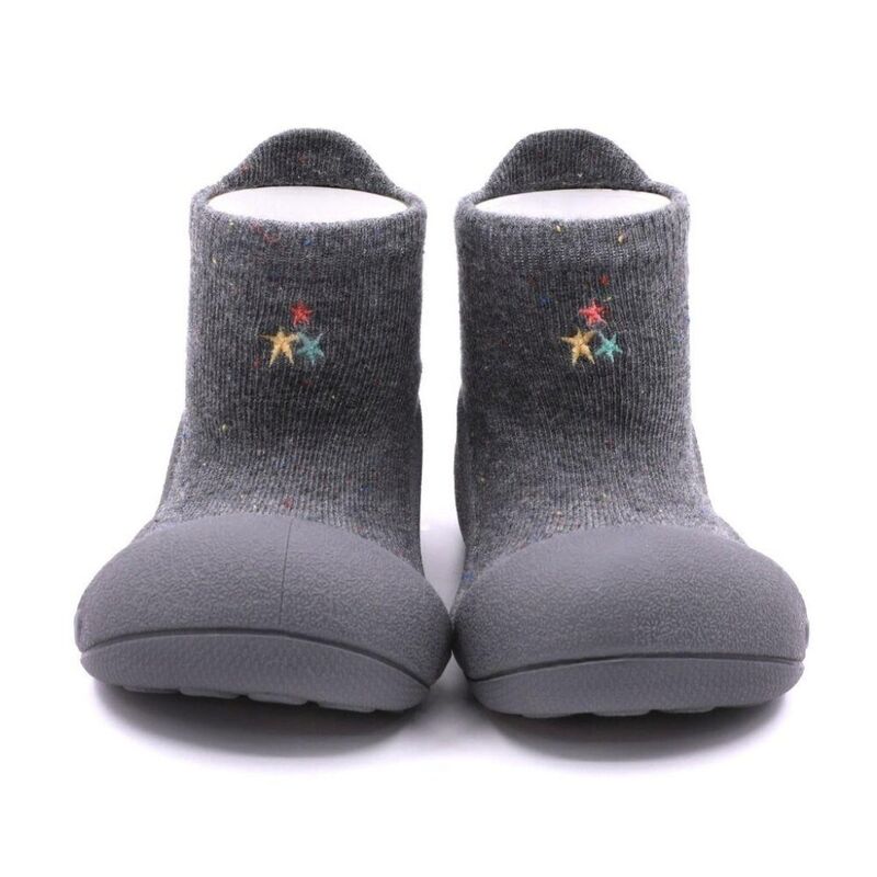 ATTIPAS BASIC CHARCOAL GREY JOYKIDS. ZAPATOS PARA BEBE - CALZADO NIÑO NIÑA CHANCLAS Y CANGREJERAS ZAPATILLAS DE LONETAS .