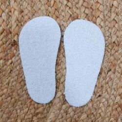 ATTIPAS PLANTILLA CARBÓN + RIZO. ZAPATOS PARA BEBE . TALLAS S M. 