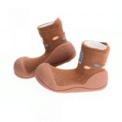 ATTIPPAS 00WOODLAND BROWN HEDGEHOG JOYKIDS. ZAPATOS PARA BEBE - CALZADO NIÑO NIÑA ZAPATILLAS DE LONETAS CHANCLAS Y CANGREJERAS .