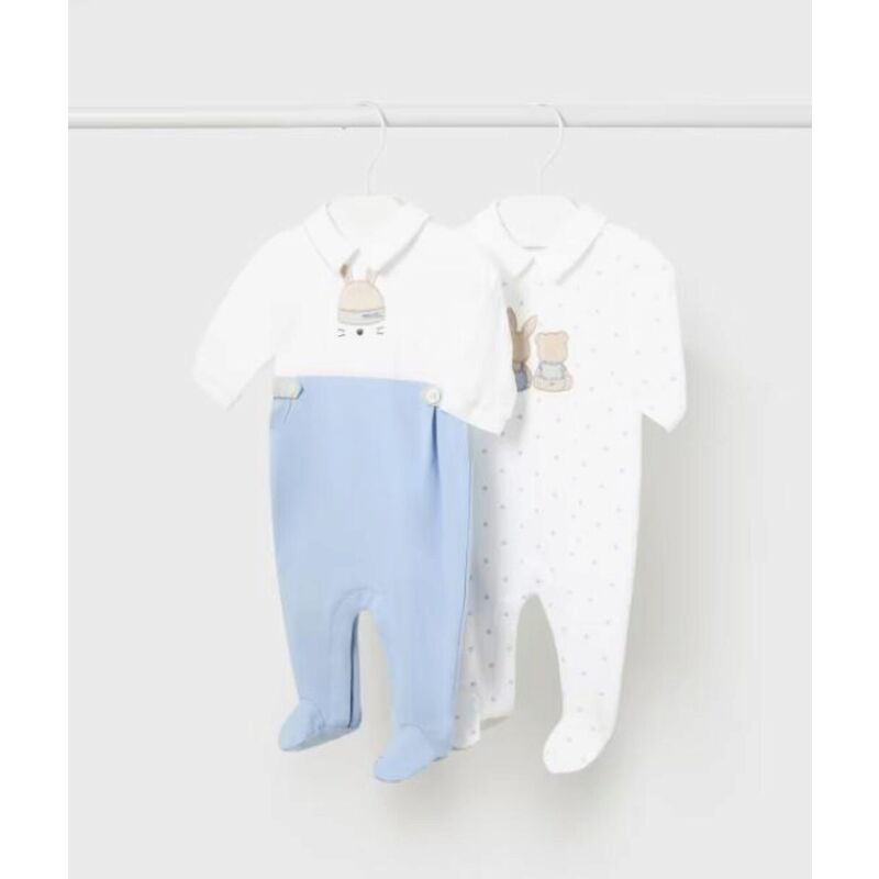 1725 Mayoral  Set 2 pijamas. ROPA PARA BEBES ,PREMAMA Y COLEGIAL - DE 0 5 AÑOS INTERIOR Pijamas Niña Niño . TALLAS 18 meses. 