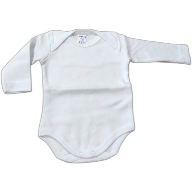 BODY 2002 M/L AMERICANO ALGODON MOMO SOLO 92. ROPA PARA BEBES ,PREMAMA Y COLEGIAL - DE 0 5 AÑOS INTERIOR Bodys . TALLAS 1M. 
