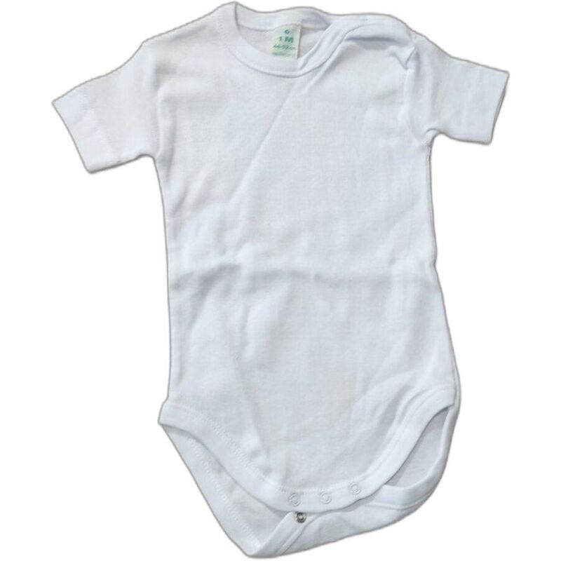 BODY BEBE M/C 8242 RAPIFE. ROPA PARA BEBES ,PREMAMA Y COLEGIAL - DE 0 5 AÑOS INTERIOR Bodys . Color Blanco. TALLAS 1M. 