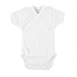 Body cruzado basico m/c 1156 babidu. ROPA PARA BEBES ,PREMAMA Y COLEGIAL - DE 0 5 AÑOS INTERIOR Bodys . TALLAS 00 MESES. 