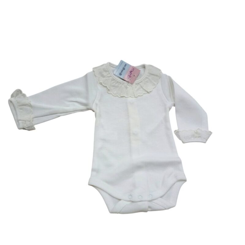 BODY CUELLO 2200 BATISTA M/L A TONO MOMO SOLO 92. ROPA PARA BEBES ,PREMAMA Y COLEGIAL - DE 0 5 AÑOS INTERIOR Bodys . Color