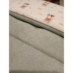 58CA--PAOLOMT SACO SILLA PAOLO MENTA UZTURRE. COCHECITOS-CARRICOCHES PARA BEBE SACOS Y TEXTILES SILLA PASEO INVIERNO . Color