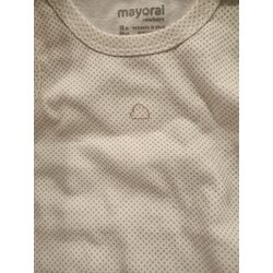 BODY 1767 MANGA SISA MAYORAL. ROPA PARA BEBES ,PREMAMA Y COLEGIAL - DE 0 5 AÑOS INTERIOR Bodys . TALLAS 0 Meses . 