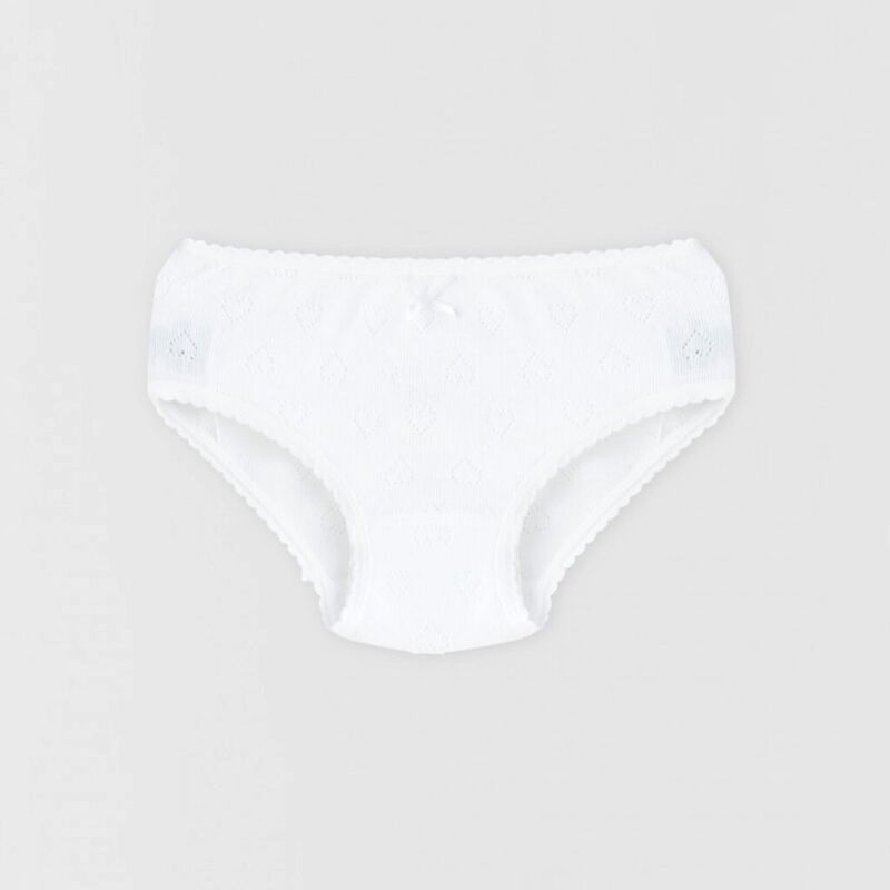 BRAGUITA NIÑA CALADA CORAZON 2141 BABIDU. ROPA PARA BEBES ,PREMAMA Y COLEGIAL - DE 0 5 AÑOS INTERIOR Bragas . Color Blanco. BRAGUITA NIÑA CALADA CORAZON 2141 BABIDU. ROPA PARA BEBES ,PREMAMA Y COLEGIAL - DE 0 5 AÑOS INTERIOR Bragas . Color Blanco.