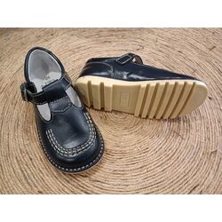 1202 KIKER  PEPITO CON HEBILLA  GIOVI. ZAPATOS PARA BEBE - CALZADO NIÑO Sandalias NIÑA OUTLET . CALZADO 18. 