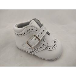 A2923 Peuca napa blanco Panyno. ZAPATOS PARA BEBE - CALZADO Peuca de Niño Niña invierno ,Bota ,Botas con pelo Bautizo OUTLET .