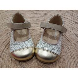 B1817 ZAPATO CHAROL COMBINADO CAMEL PANYNO. ZAPATOS PARA BEBE - CALZADO NIÑA OUTLET . CALZADO 19. 