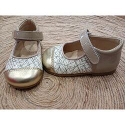 B1817 ZAPATO CHAROL COMBINADO CAMEL PANYNO. ZAPATOS PARA BEBE - CALZADO NIÑA OUTLET . CALZADO 19. 