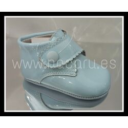 PEUCA  BOTA AZUL CHAROL A1926 Panyno. ZAPATOS PARA BEBE - CALZADO Peuca de invierno ,Bota ,Botas con pelo NIÑO OUTLET . CALZADO