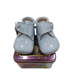 PEUCA  BOTA AZUL CHAROL A1926 Panyno. ZAPATOS PARA BEBE - CALZADO Peuca de invierno ,Bota ,Botas con pelo NIÑO OUTLET . CALZADO