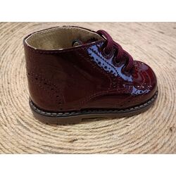 BOTA PIEL  B1937 PANYNO. ZAPATOS PARA BEBE - CALZADO NIÑO Botas NIÑA . CALZADO 20. 