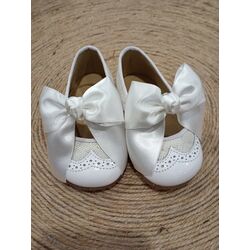 ZAPATO B2406 MERCEDES NIÑA CHAROL BLANCO  PANYNO. ZAPATOS PARA BEBE - CALZADO NIÑA . CALZADO 18. 