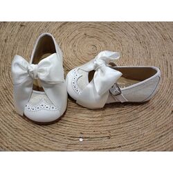 ZAPATO B2406 MERCEDES NIÑA CHAROL BLANCO  PANYNO. ZAPATOS PARA BEBE - CALZADO NIÑA . CALZADO 18. 