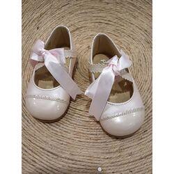 Zapatos charol metal B2602 Panyno. ZAPATOS PARA BEBE - CALZADO OUTLET NIÑA . CALZADO 18. 