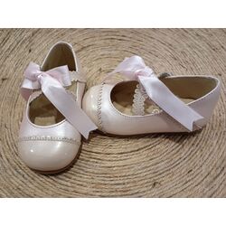 Zapatos charol metal B2602 Panyno. ZAPATOS PARA BEBE - CALZADO OUTLET NIÑA . CALZADO 18. 