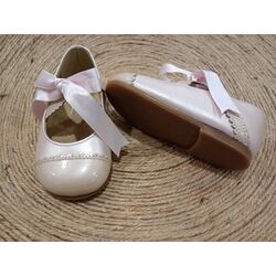 Zapatos charol metal B2602 Panyno. ZAPATOS PARA BEBE - CALZADO OUTLET NIÑA . CALZADO 18. 